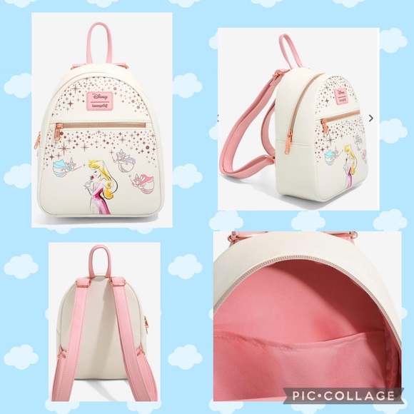 Loungefly Handbags - Loungefly Disney Sleeping Beauty Three Good Fairies Mini Backpack (#999129)